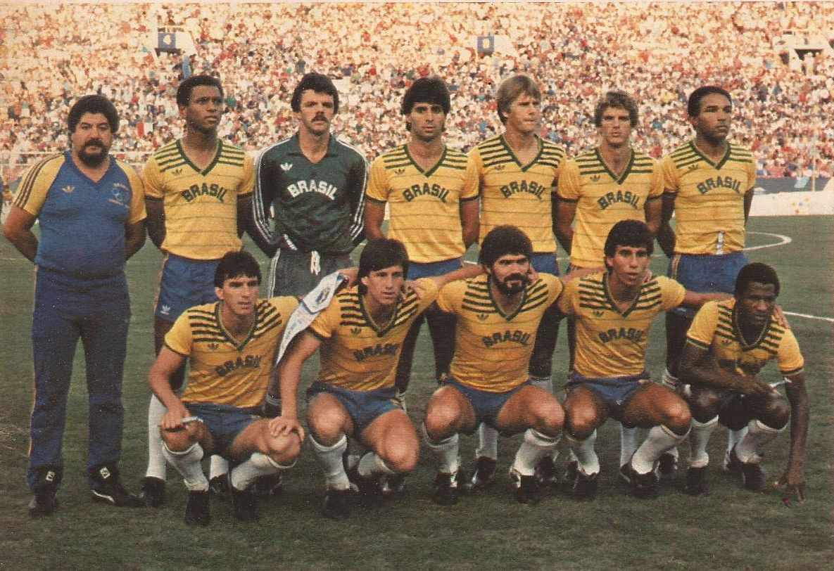 SELEÇÃO BRASILEIRA FUTEBOL OLIMPIADAS 1984