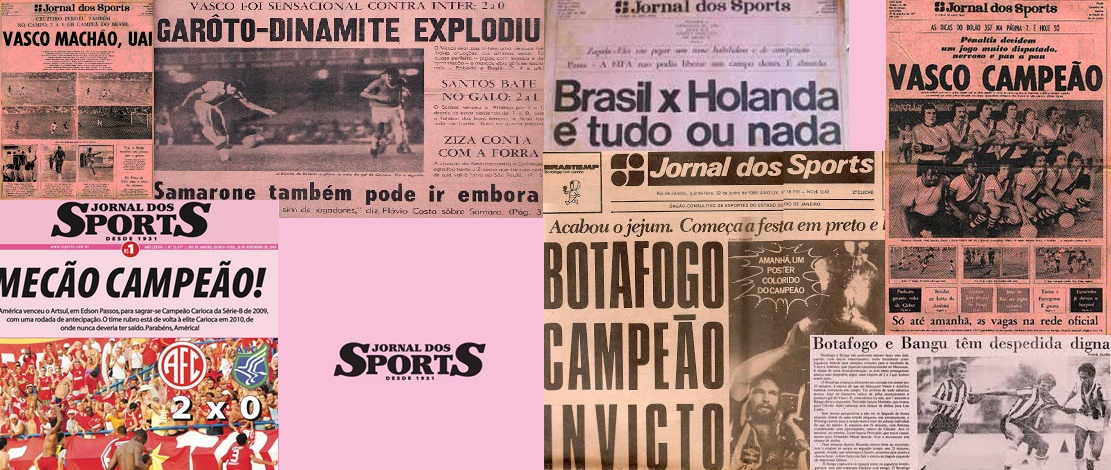 Rua Tenente Possolo, 15: Jornal dos Sports (da Redação)